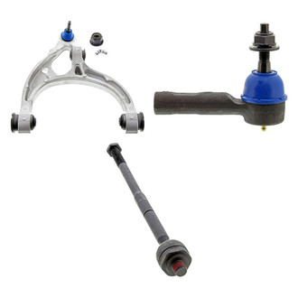 Mevotech® - Supreme™ Front Passenger Side Lower Control Arm with Ball Joint and Tie Rod End Kit