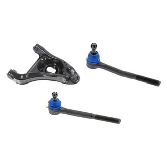 Mevotech® - Supreme™ Front Passenger Side Lower Control Arm with Ball Joint and Tie Rod End Kit