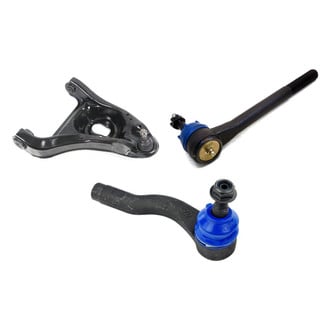 Mevotech® - Supreme™ Front Passenger Side Lower Control Arm with Ball Joint and Tie Rod End Kit