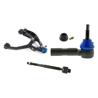 Mevotech® - Supreme™ Front Passenger Side Lower Control Arm with Ball Joint and Tie Rod End Kit