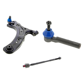 Mevotech® - Supreme™ Front Passenger Side Lower Control Arm with Ball Joint and Tie Rod End Kit