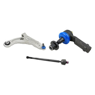 Mevotech® - Supreme™ Front Passenger Side Lower Control Arm with Ball Joint and Tie Rod End Kit