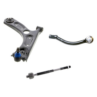Mevotech® - Supreme™ Front Passenger Side Lower Control Arm with Ball Joint and Tie Rod End Kit