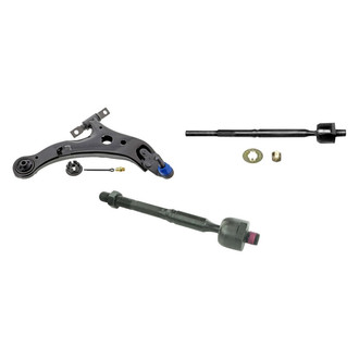 Mevotech® - Supreme™ Front Passenger Side Lower Control Arm with Ball Joint and Tie Rod End Kit