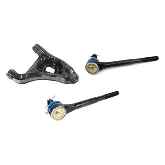 Mevotech® - Supreme™ Front Passenger Side Lower Control Arm with Ball Joint and Tie Rod End Kit