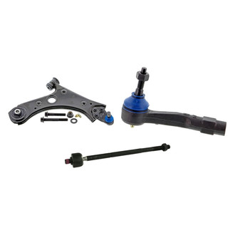 Mevotech® - Supreme™ Front Passenger Side Lower Control Arm with Ball Joint and Tie Rod End Kit
