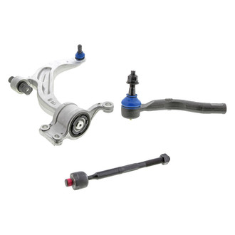 Mevotech® - Supreme™ Front Passenger Side Lower Control Arm with Ball Joint and Tie Rod End Kit