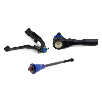 Mevotech® - Supreme™ Front Passenger Side Lower Control Arm with Ball Joint and Tie Rod End Kit