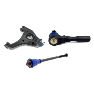 Mevotech® - Supreme™ Front Passenger Side Lower Control Arm with Ball Joint and Tie Rod End Kit