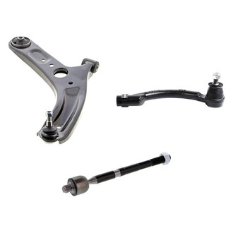 Mevotech® - Supreme™ Front Passenger Side Lower Control Arm with Ball Joint and Tie Rod End Kit