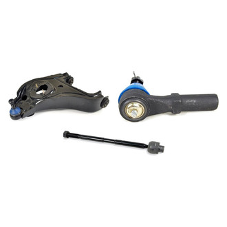 Mevotech® - Supreme™ Front Passenger Side Lower Control Arm with Ball Joint and Tie Rod End Kit