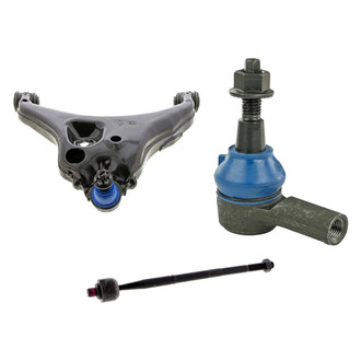 Mevotech® - Supreme™ Front Passenger Side Lower Control Arm with Ball Joint and Tie Rod End Kit