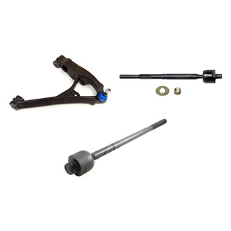 Mevotech® - Supreme™ Front Passenger Side Lower Control Arm with Ball Joint and Tie Rod End Kit