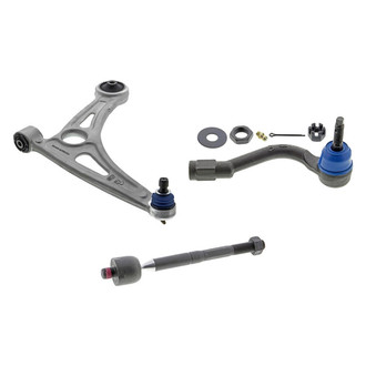 Mevotech® - Supreme™ Front Passenger Side Lower Control Arm with Ball Joint and Tie Rod End Kit