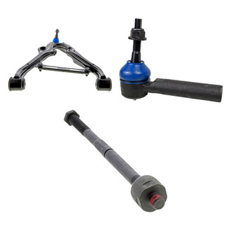 Mevotech® - Supreme™ Front Passenger Side Lower Control Arm with Ball Joint and Tie Rod End Kit