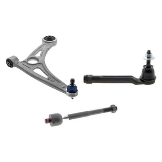 Mevotech® - Supreme™ Front Passenger Side Lower Control Arm with Ball Joint and Tie Rod End Kit