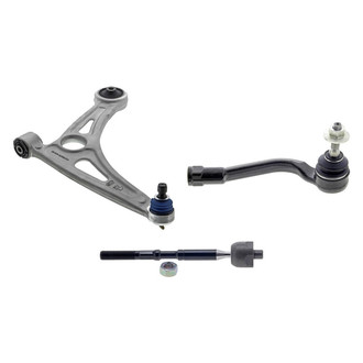 Mevotech® - Supreme™ Front Passenger Side Lower Control Arm with Ball Joint and Tie Rod End Kit