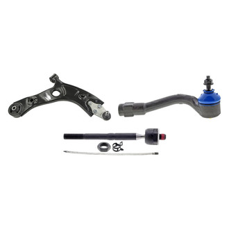 Mevotech® - Supreme™ Front Passenger Side Lower Control Arm with Ball Joint and Tie Rod End Kit