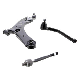Mevotech® - Supreme™ Front Passenger Side Lower Control Arm with Ball Joint and Tie Rod End Kit