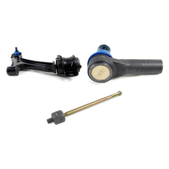Mevotech® - Supreme™ Front Passenger Side Lower Control Arm with Ball Joint and Tie Rod End Kit