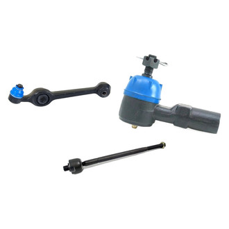 Mevotech® - Supreme™ Front Passenger Side Lower Control Arm with Ball Joint and Tie Rod End Kit