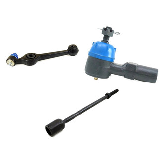 Mevotech® - Supreme™ Front Passenger Side Lower Control Arm with Ball Joint and Tie Rod End Kit
