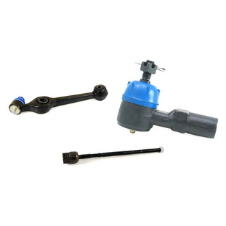 Mevotech® - Supreme™ Front Passenger Side Lower Control Arm with Ball Joint and Tie Rod End Kit