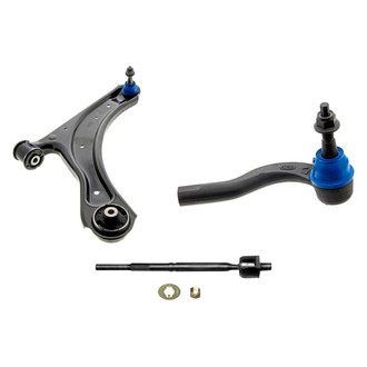 Mevotech® - Supreme™ Front Passenger Side Lower Control Arm with Ball Joint and Tie Rod End Kit