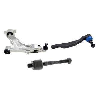 Mevotech® - Supreme™ Front Passenger Side Lower Control Arm with Ball Joint and Tie Rod End Kit