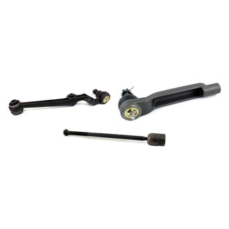 Mevotech® - Supreme™ Front Passenger Side Lower Control Arm with Ball Joint and Tie Rod End Kit