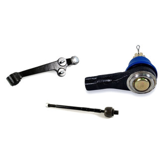 Mevotech® - Supreme™ Front Passenger Side Lower Control Arm with Ball Joint and Tie Rod End Kit