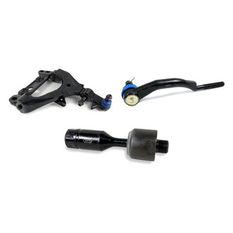 Mevotech® - Supreme™ Front Passenger Side Lower Control Arm with Ball Joint and Tie Rod End Kit