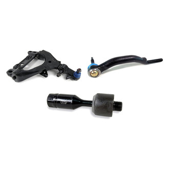 Mevotech® - Supreme™ Front Passenger Side Lower Control Arm with Ball Joint and Tie Rod End Kit