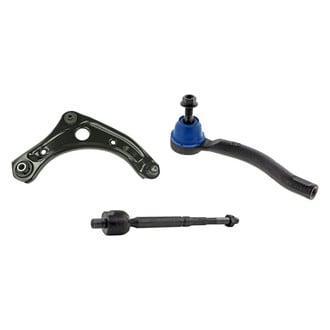 Mevotech® - Supreme™ Front Passenger Side Lower Control Arm with Ball Joint and Tie Rod End Kit