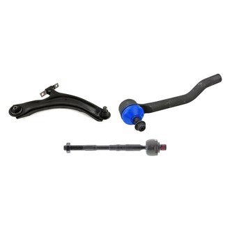Mevotech® - Supreme™ Front Passenger Side Lower Control Arm with Ball Joint and Tie Rod End Kit