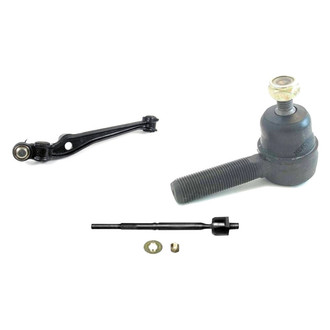 Mevotech® - Supreme™ Front Passenger Side Lower Control Arm with Ball Joint and Tie Rod End Kit