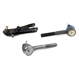 Mevotech® - Supreme™ Front Passenger Side Lower Control Arm with Ball Joint and Tie Rod End Kit