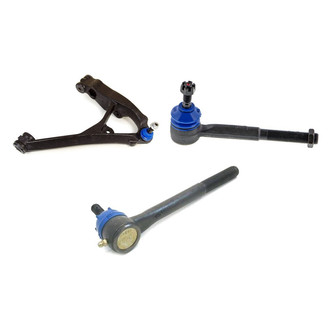 Mevotech® - Supreme™ Front Passenger Side Lower Control Arm with Ball Joint and Tie Rod End Kit