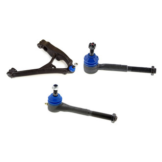 Mevotech® - Supreme™ Front Passenger Side Lower Control Arm with Ball Joint and Tie Rod End Kit