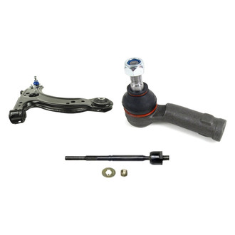 Mevotech® - Supreme™ Front Passenger Side Lower Control Arm with Ball Joint and Tie Rod End Kit