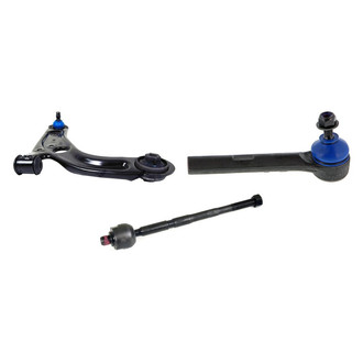 Mevotech® - Supreme™ Front Passenger Side Lower Control Arm with Ball Joint and Tie Rod End Kit
