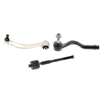 Mevotech® - Supreme™ Front Passenger Side Lower Control Arm with Ball Joint and Tie Rod End Kit