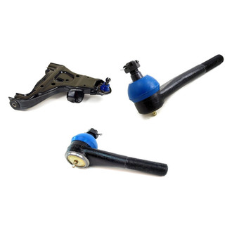 Mevotech® - Supreme™ Front Passenger Side Lower Control Arm with Ball Joint and Tie Rod End Kit
