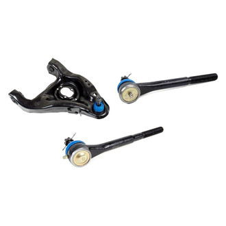 Mevotech® - Supreme™ Front Passenger Side Lower Control Arm with Ball Joint and Tie Rod End Kit