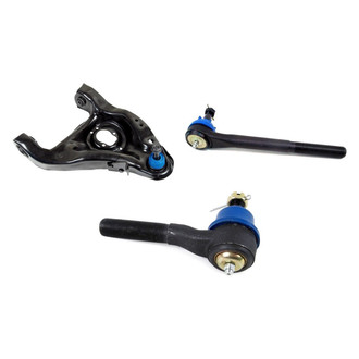 Mevotech® - Supreme™ Front Passenger Side Lower Control Arm with Ball Joint and Tie Rod End Kit