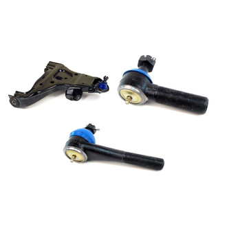 Mevotech® - Supreme™ Front Passenger Side Lower Control Arm with Ball Joint and Tie Rod End Kit