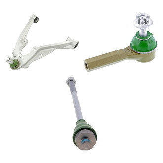 Mevotech® - TTX™ Front Passenger Side Lower Control Arm with Ball Joint and Tie Rod End Kit