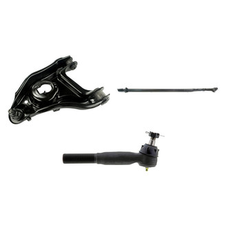 Mevotech® - Original Grade™ Front Passenger Side Lower Control Arm with Ball Joint and Tie Rod End Kit
