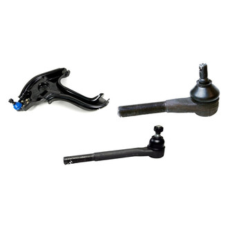 Mevotech® - Original Grade™ Front Passenger Side Lower Control Arm with Ball Joint and Tie Rod End Kit
