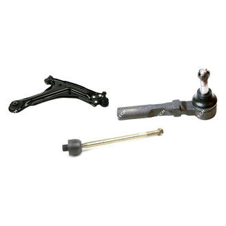 Mevotech® - Original Grade™ Front Passenger Side Lower Control Arm with Ball Joint and Tie Rod End Kit